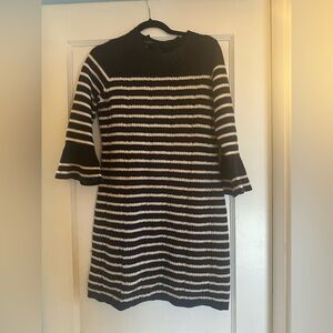 Talbots Black and White Women's Dress